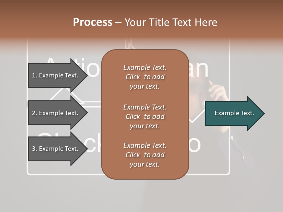 Cycle Concept Person PowerPoint Template