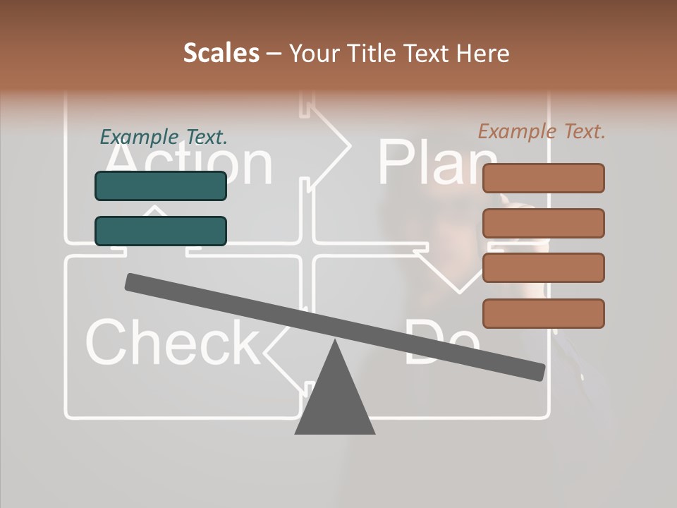 Cycle Concept Person PowerPoint Template