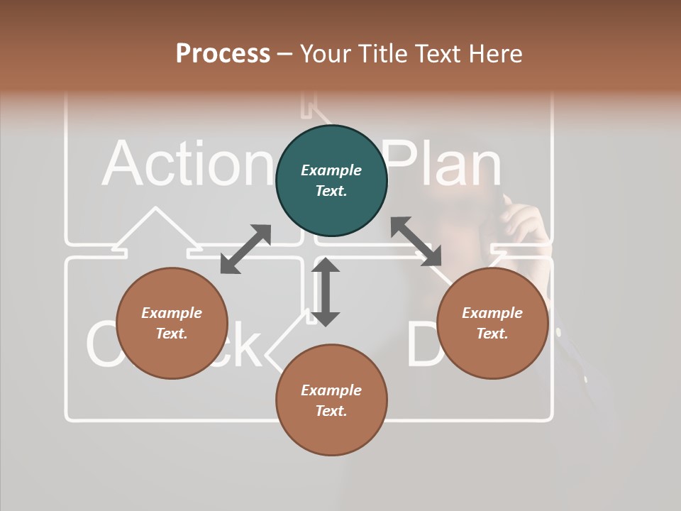 Cycle Concept Person PowerPoint Template