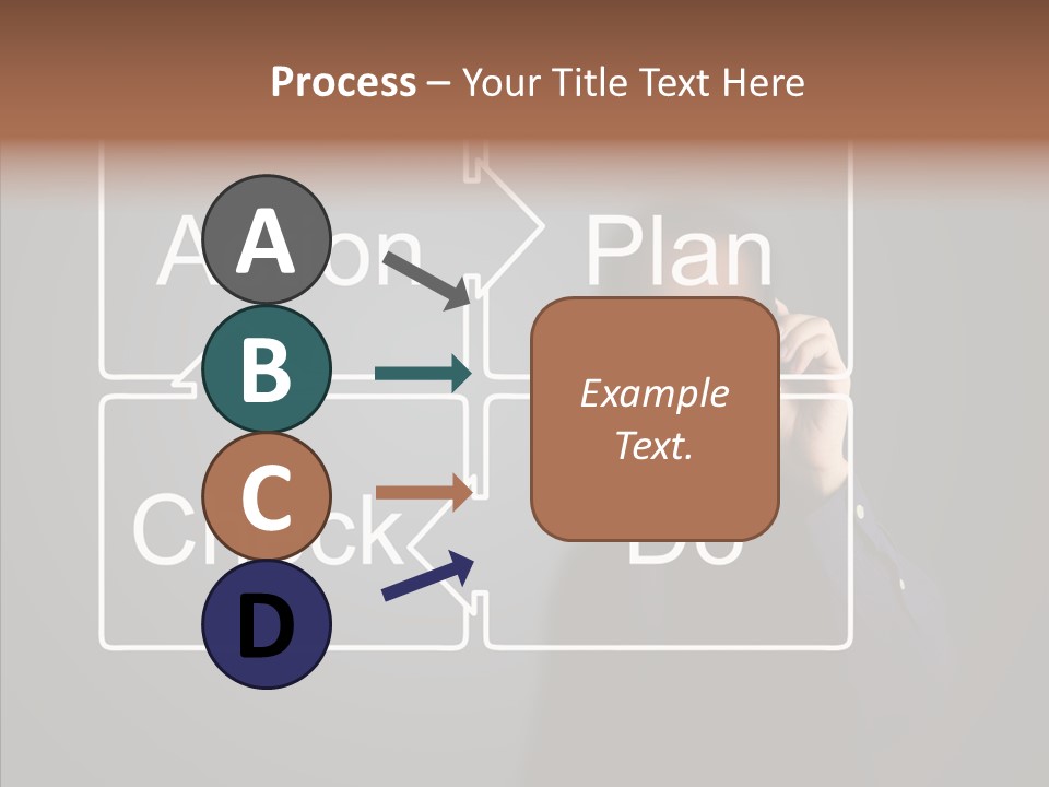 Cycle Concept Person PowerPoint Template