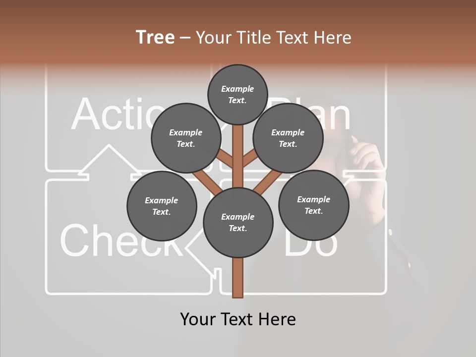 Cycle Concept Person PowerPoint Template