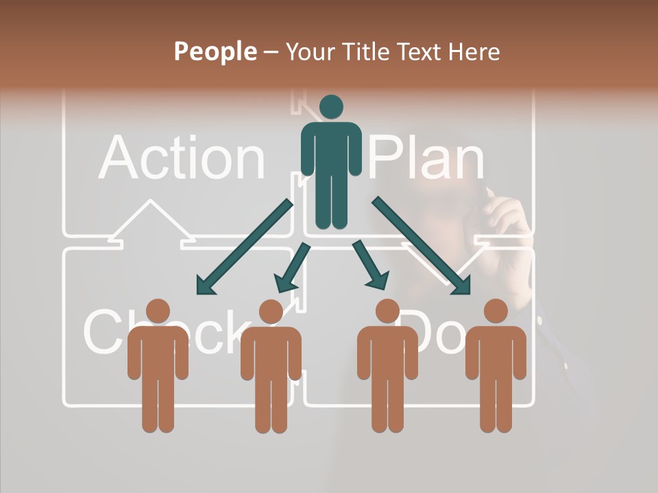 Cycle Concept Person PowerPoint Template