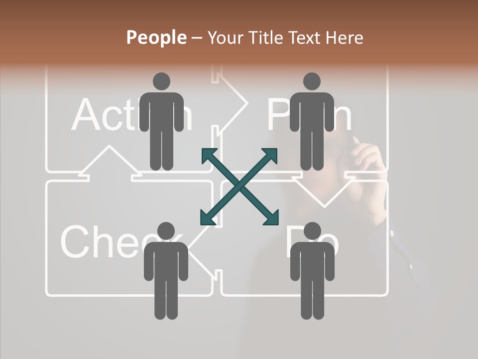 Cycle Concept Person PowerPoint Template