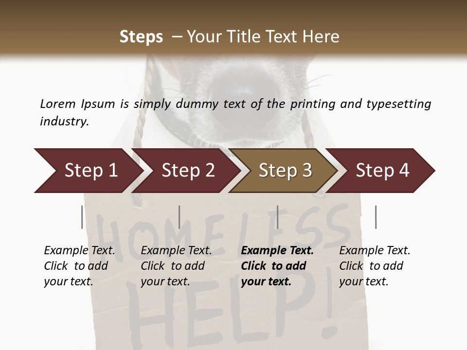 Board Sign Life PowerPoint Template