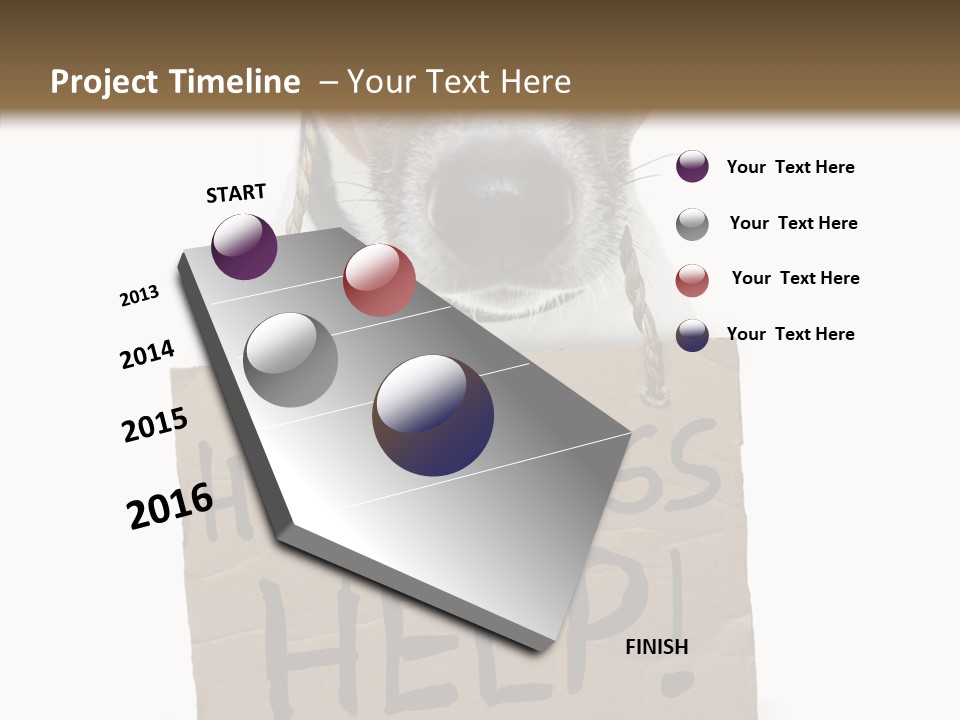 Board Sign Life PowerPoint Template