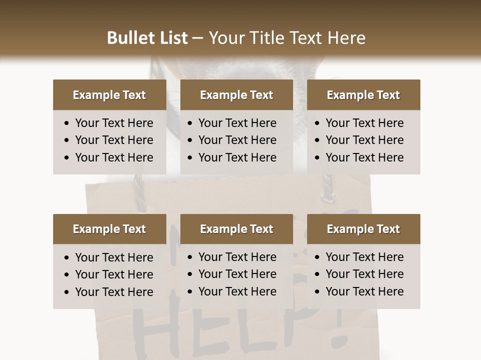 Board Sign Life PowerPoint Template