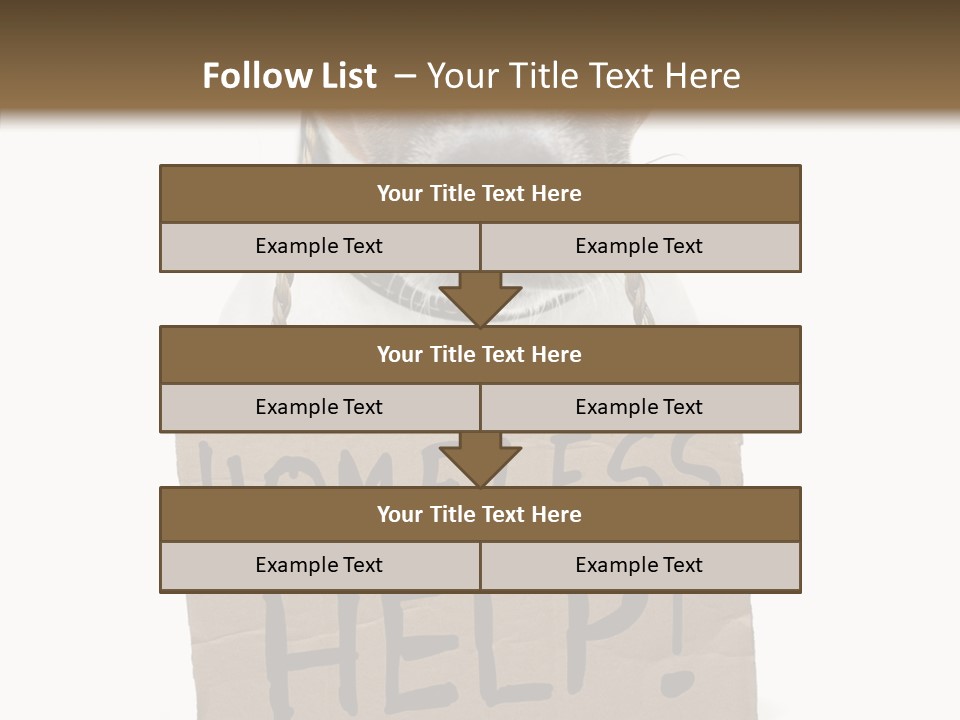 Board Sign Life PowerPoint Template