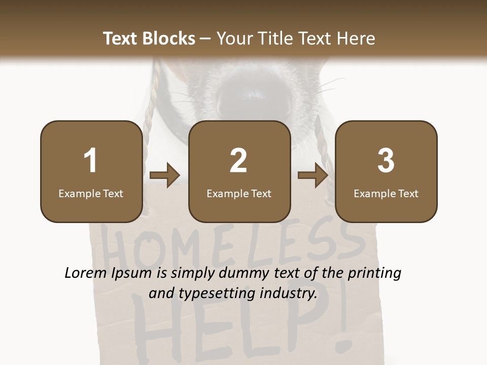 Board Sign Life PowerPoint Template