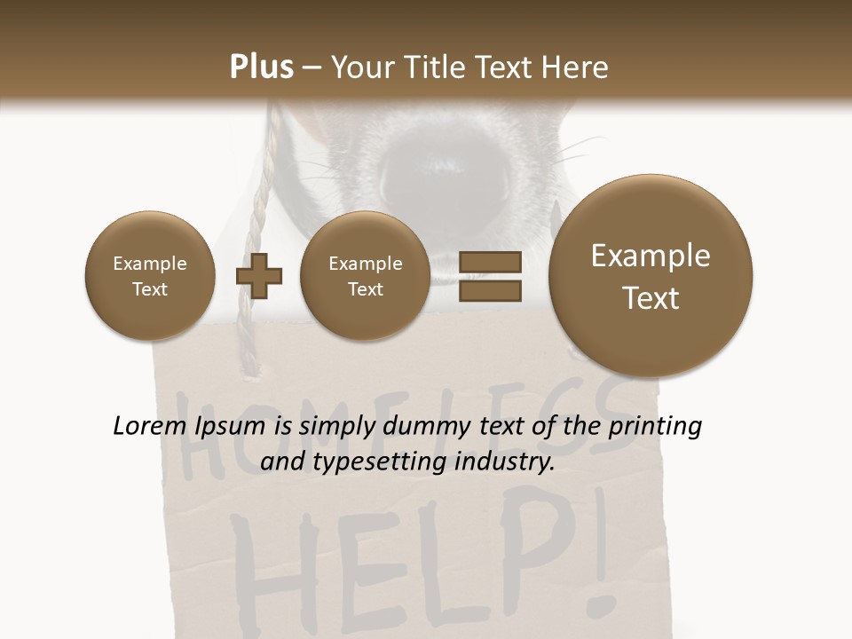 Board Sign Life PowerPoint Template