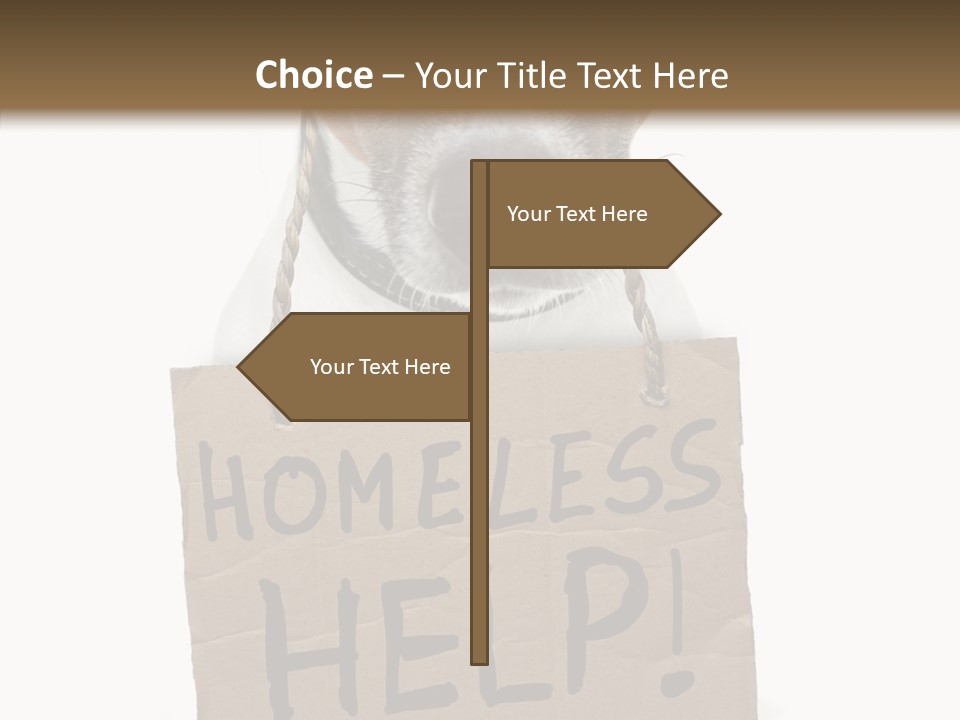 Board Sign Life PowerPoint Template