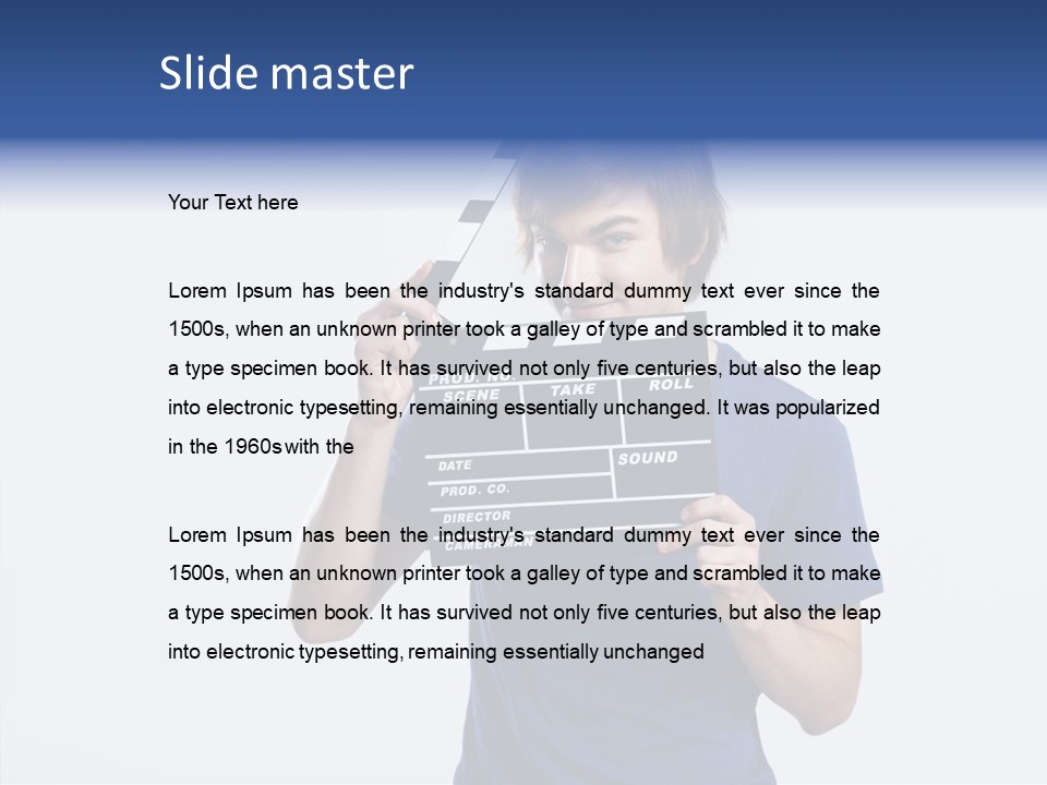 Object Industry One PowerPoint Template