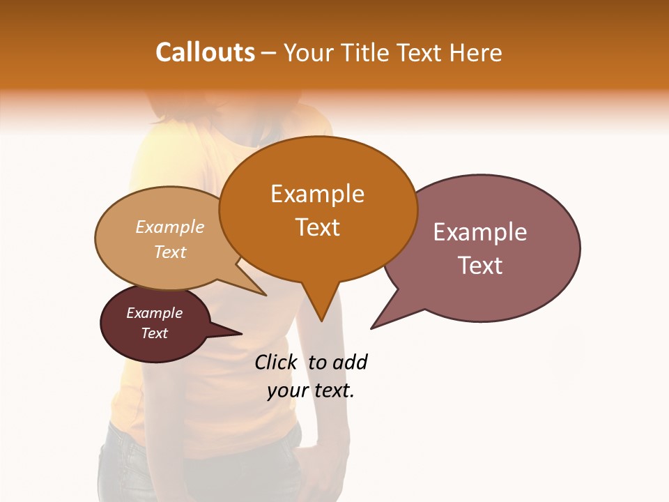 One Mouth People PowerPoint Template