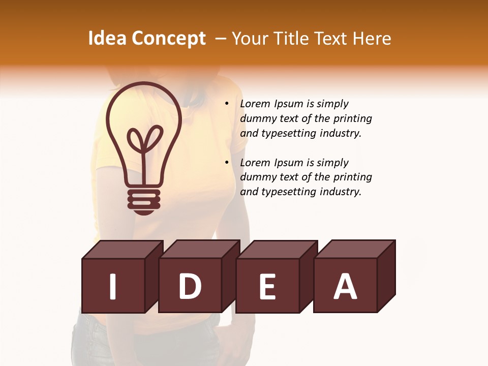 One Mouth People PowerPoint Template