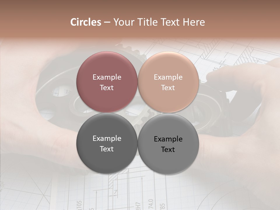 Technology Tools Calipers PowerPoint Template