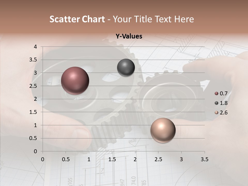 Technology Tools Calipers PowerPoint Template