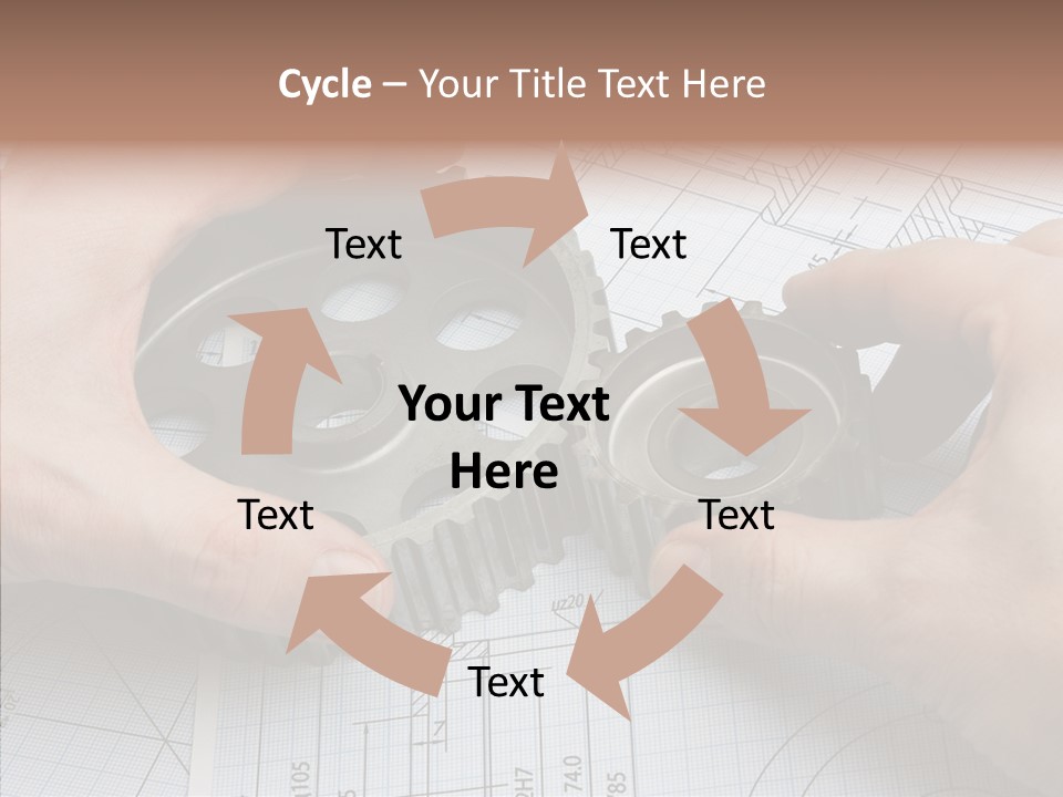 Technology Tools Calipers PowerPoint Template