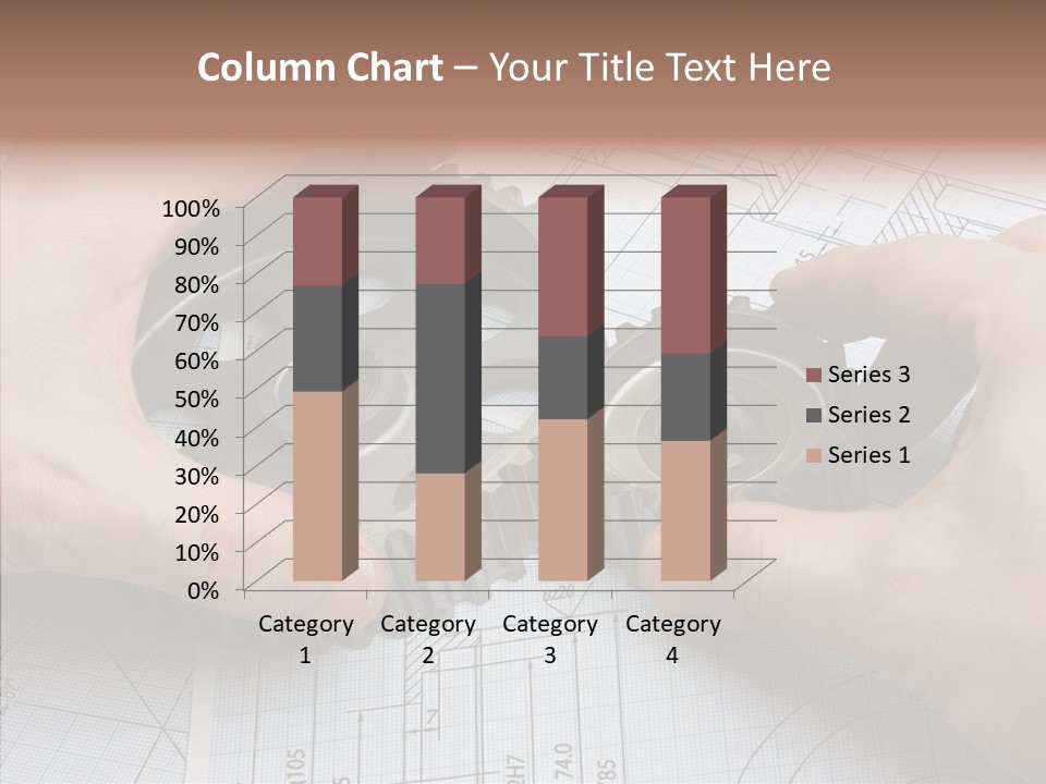 Technology Tools Calipers PowerPoint Template