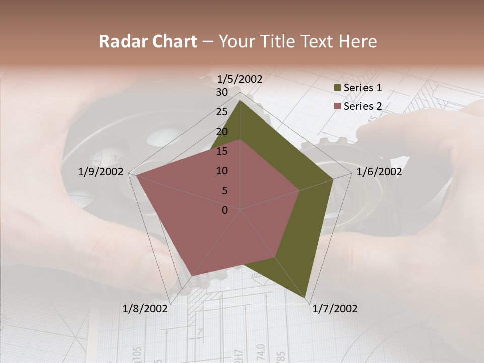 Technology Tools Calipers PowerPoint Template