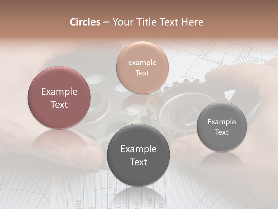 Technology Tools Calipers PowerPoint Template