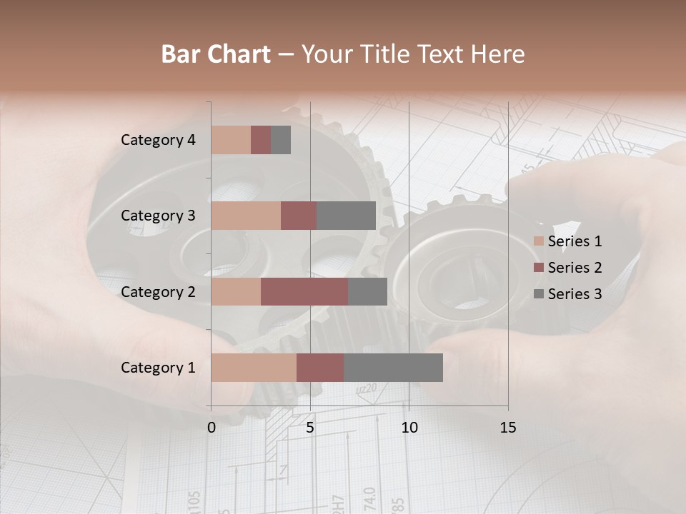 Technology Tools Calipers PowerPoint Template