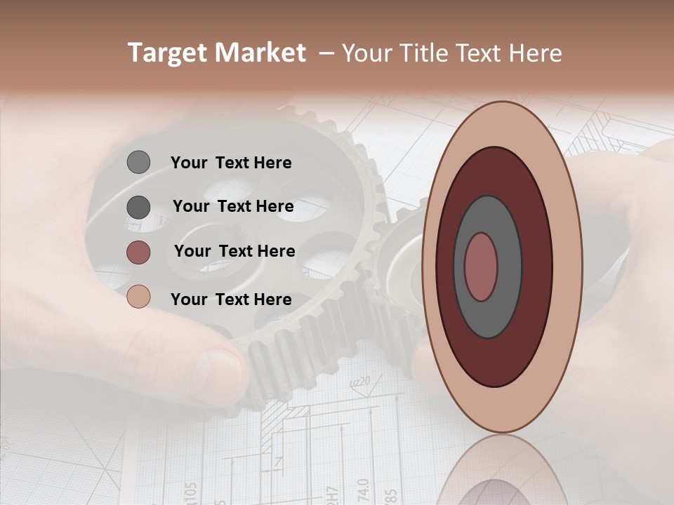 Technology Tools Calipers PowerPoint Template