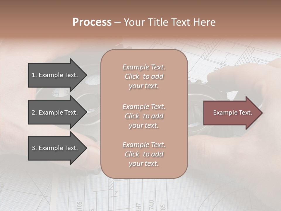 Technology Tools Calipers PowerPoint Template