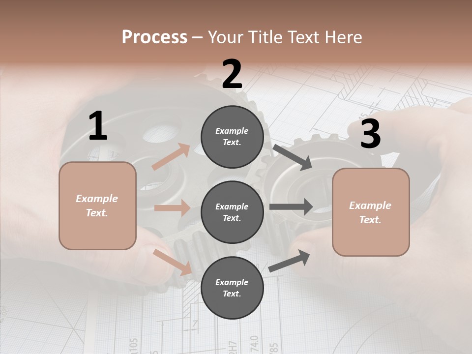 Technology Tools Calipers PowerPoint Template