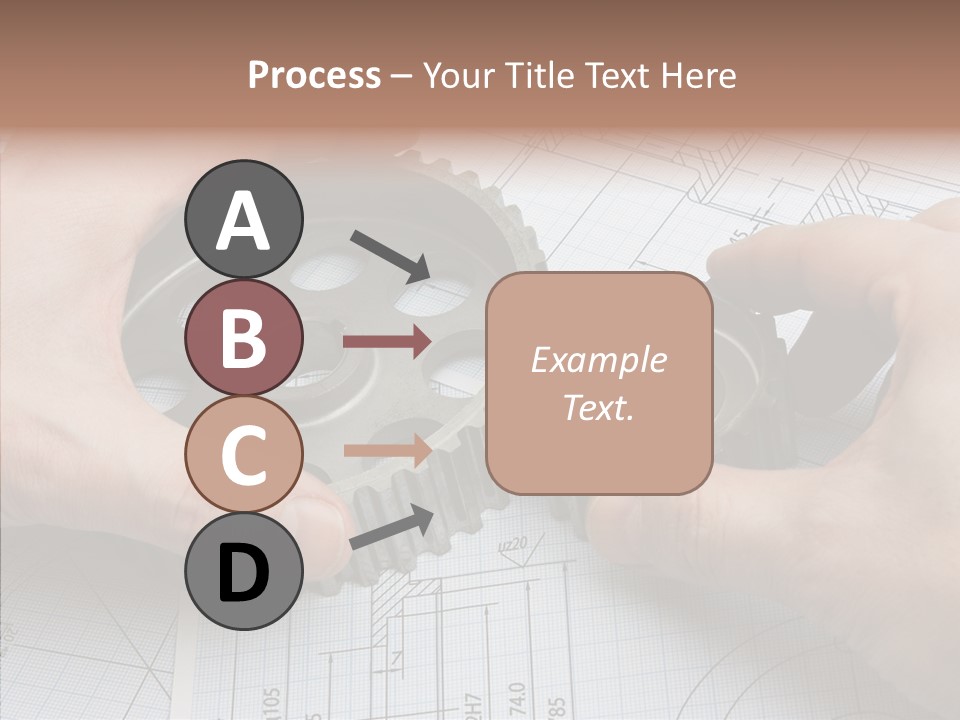 Technology Tools Calipers PowerPoint Template