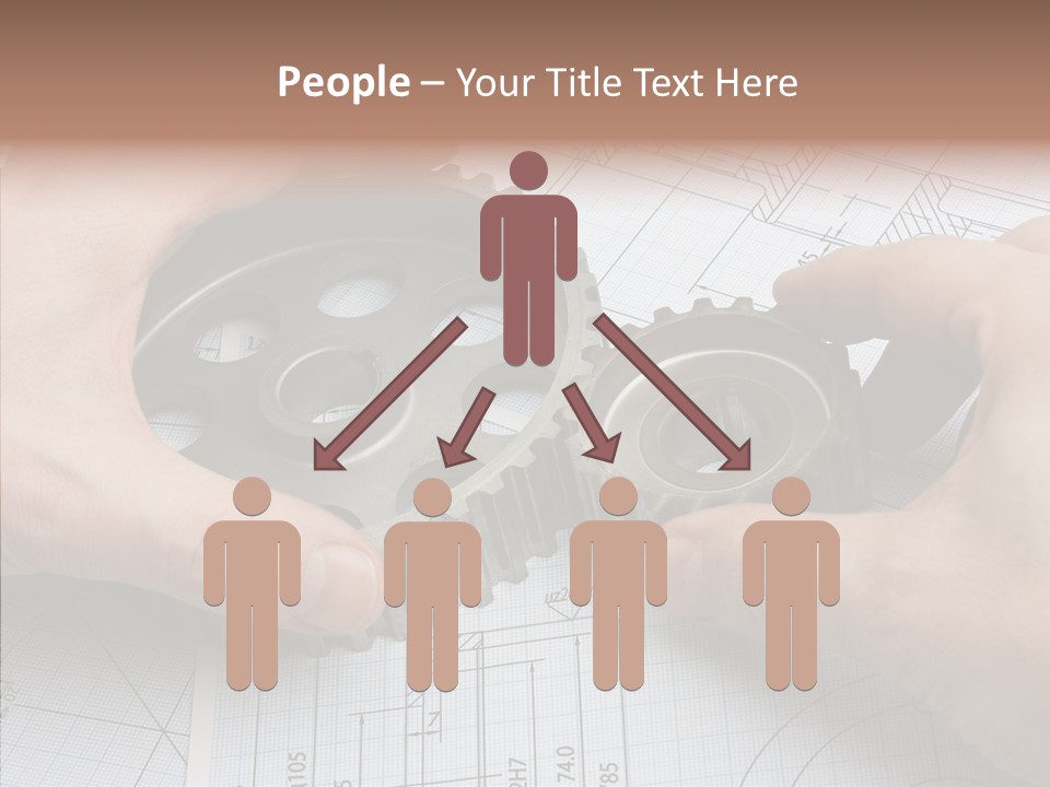 Technology Tools Calipers PowerPoint Template