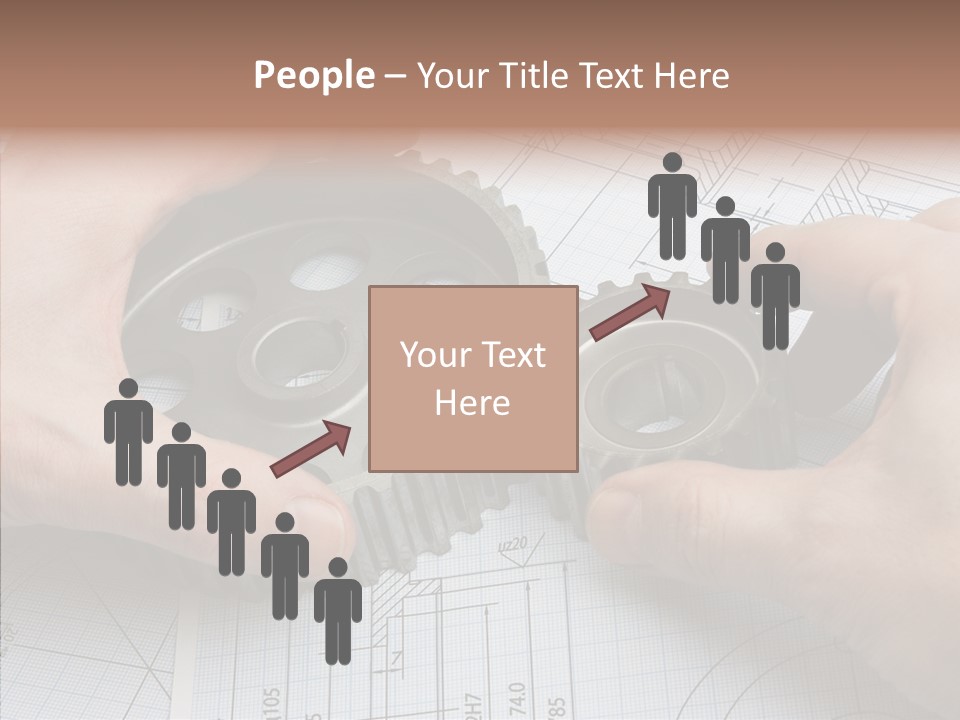 Technology Tools Calipers PowerPoint Template