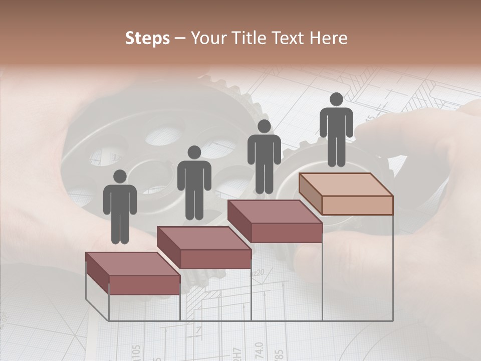 Technology Tools Calipers PowerPoint Template
