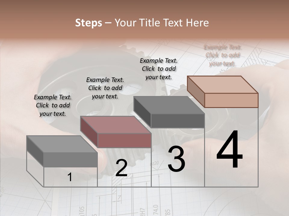 Technology Tools Calipers PowerPoint Template