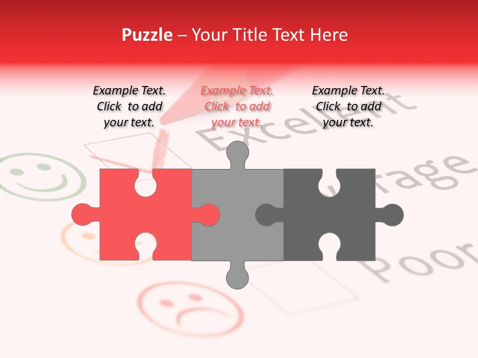 Checklist Questionnaire Choice PowerPoint Template