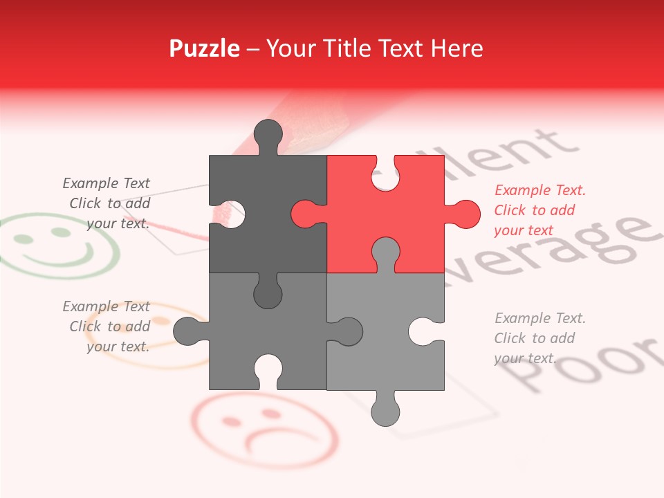 Checklist Questionnaire Choice PowerPoint Template