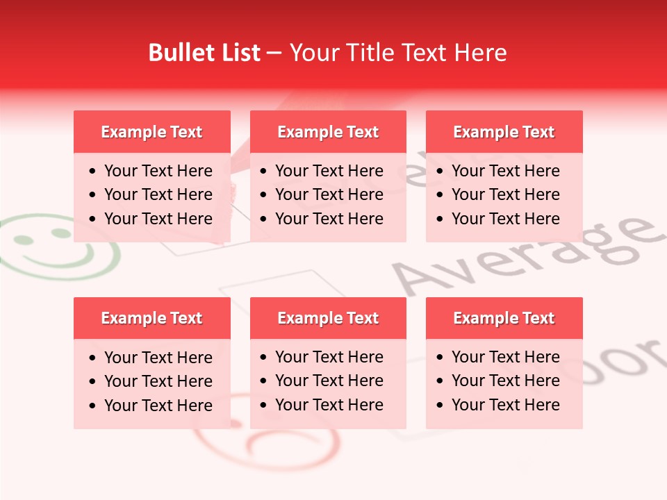 Checklist Questionnaire Choice PowerPoint Template