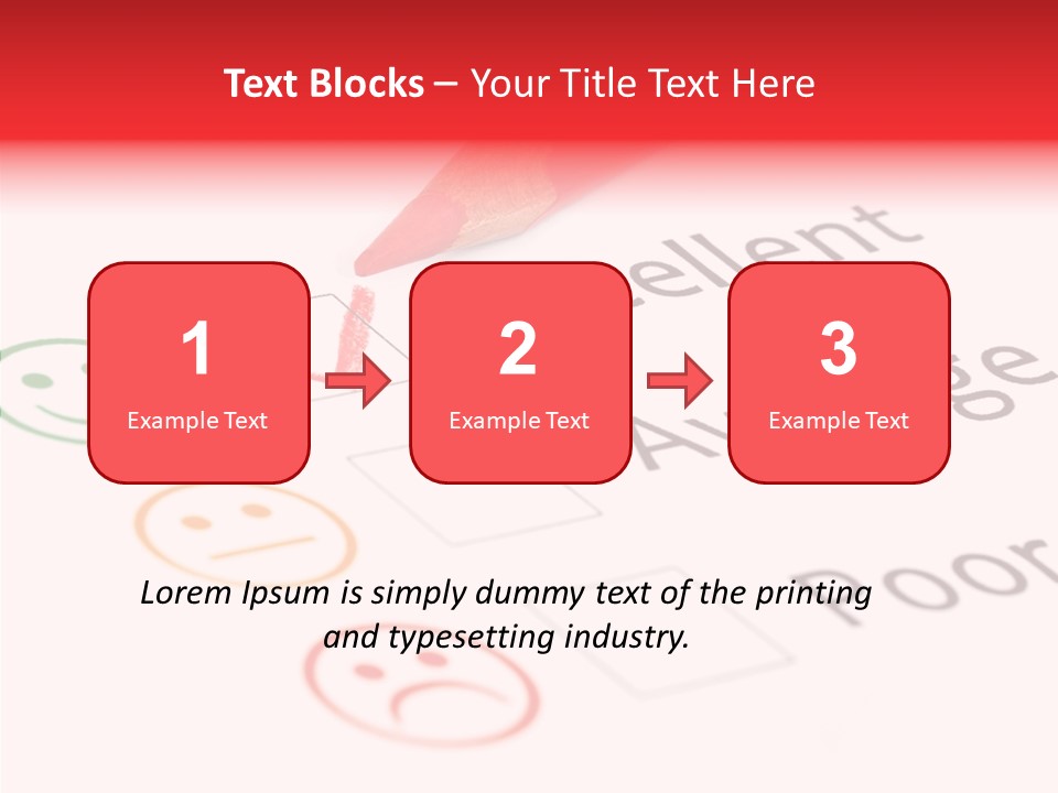 Checklist Questionnaire Choice PowerPoint Template