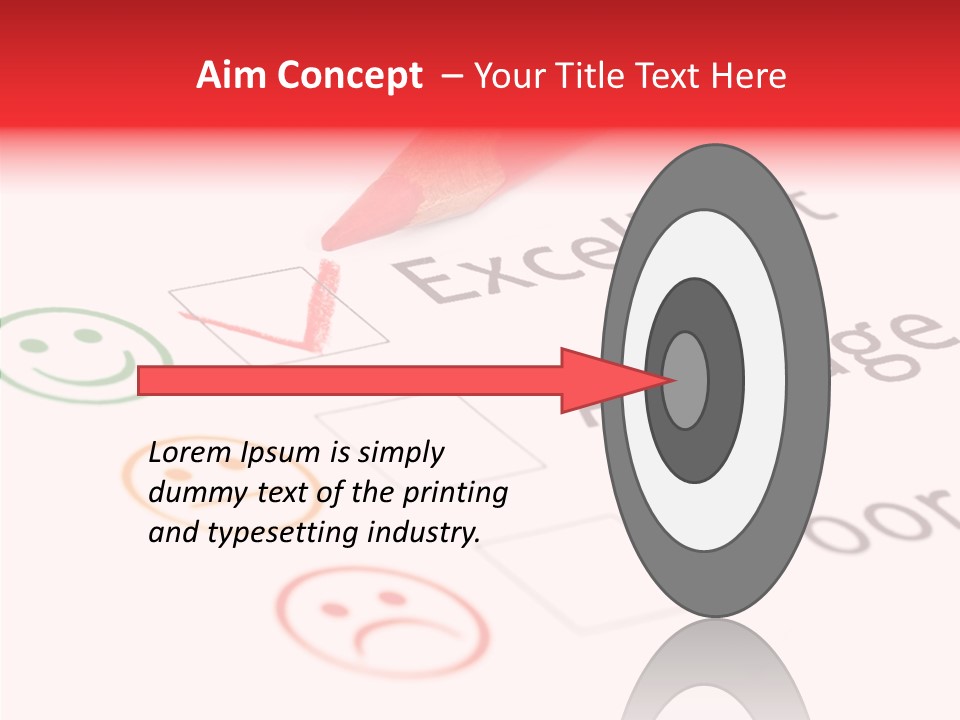 Checklist Questionnaire Choice PowerPoint Template