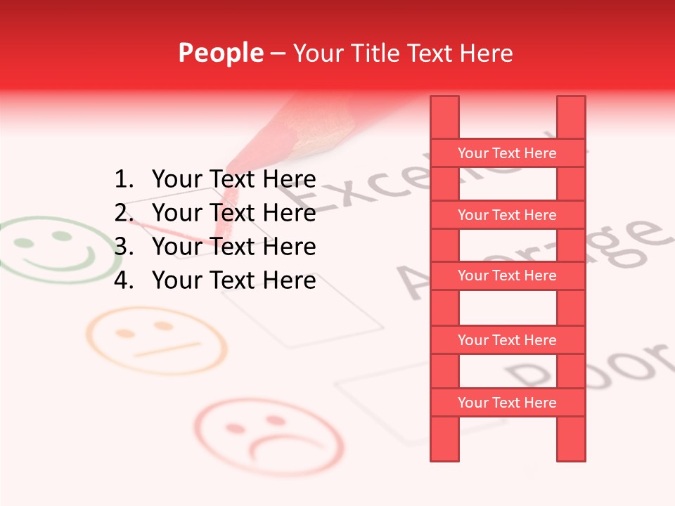 Checklist Questionnaire Choice PowerPoint Template