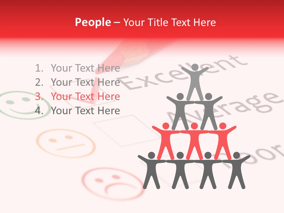 Checklist Questionnaire Choice PowerPoint Template