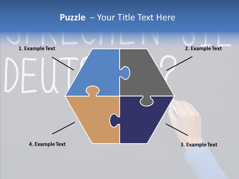 Foreign Girl Student PowerPoint Template