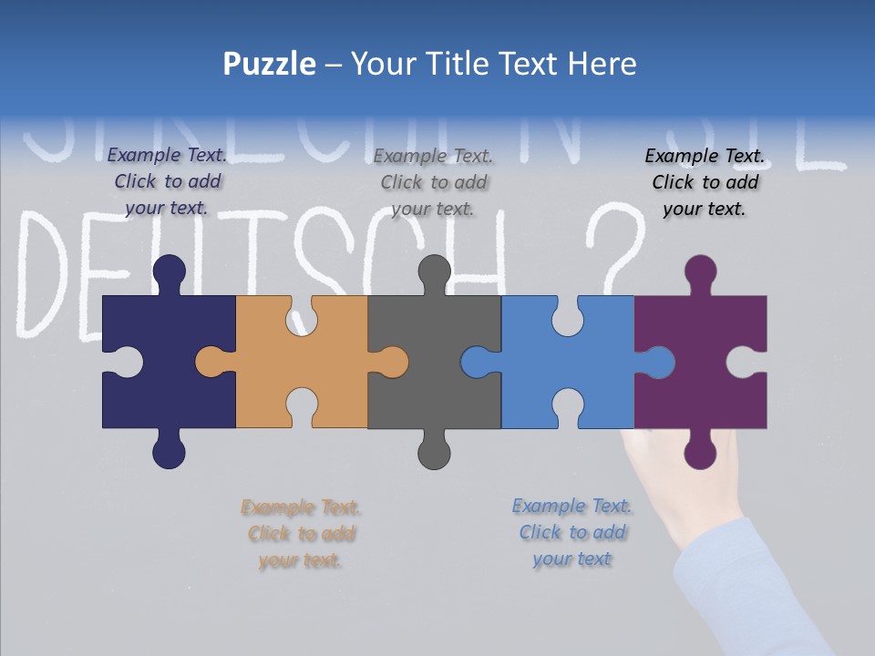 Foreign Girl Student PowerPoint Template