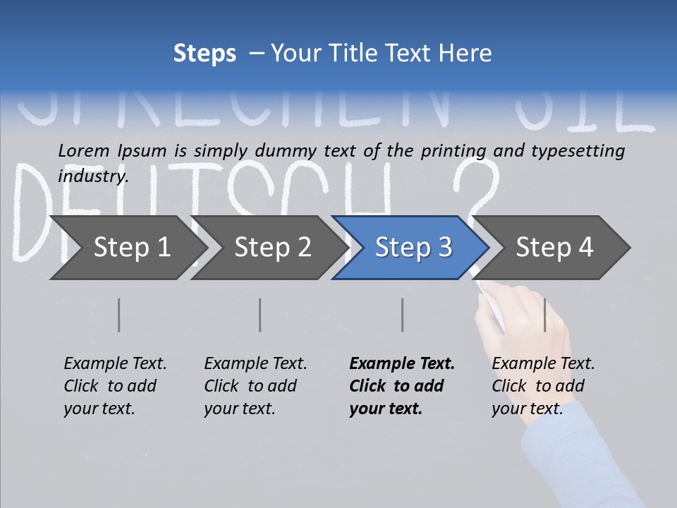Foreign Girl Student PowerPoint Template