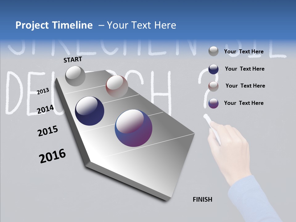 Foreign Girl Student PowerPoint Template