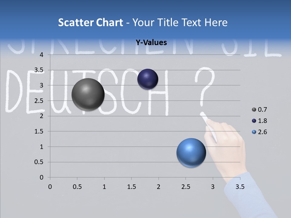 Foreign Girl Student PowerPoint Template