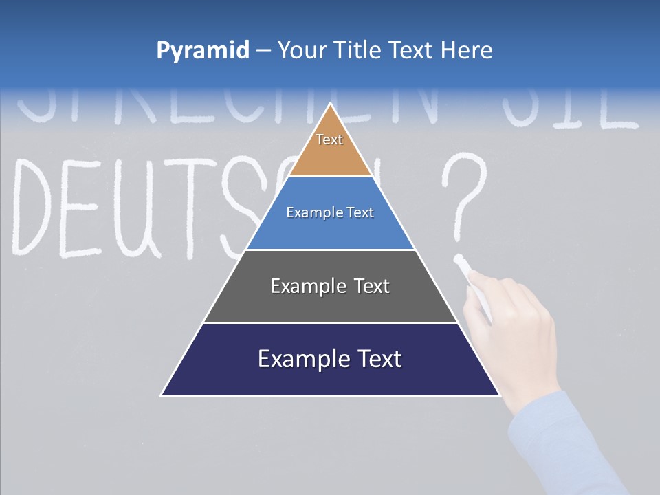 Foreign Girl Student PowerPoint Template