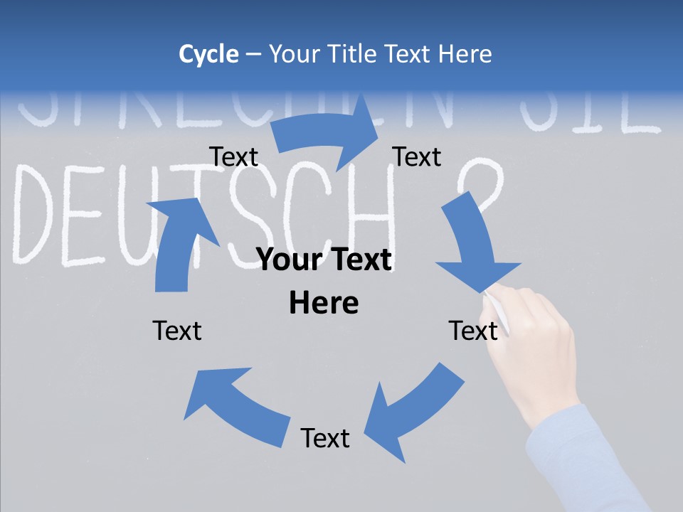 Foreign Girl Student PowerPoint Template