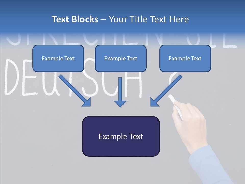 Foreign Girl Student PowerPoint Template