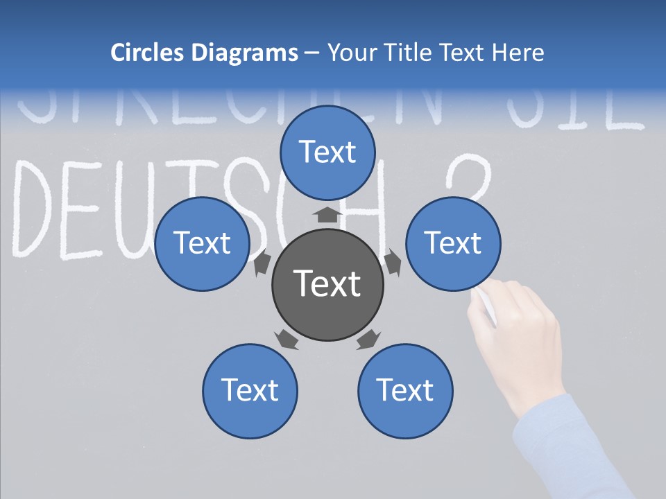 Foreign Girl Student PowerPoint Template