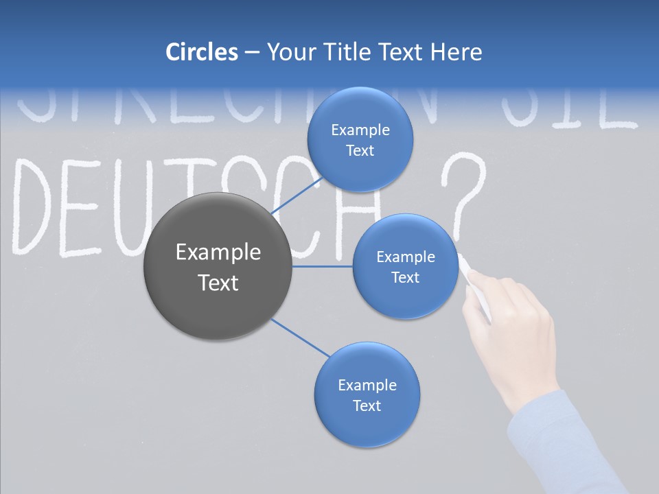 Foreign Girl Student PowerPoint Template
