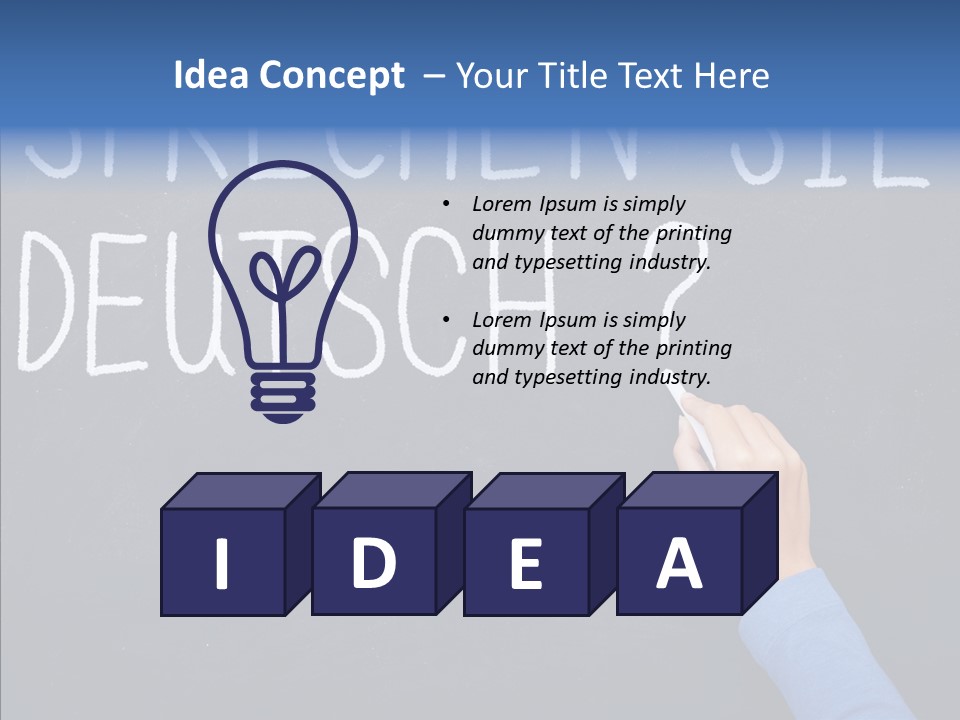 Foreign Girl Student PowerPoint Template